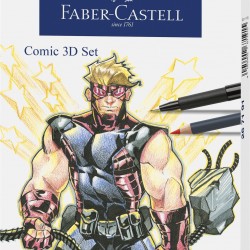 SET PITT ARTIST PEN COMIC 11 PIESE FABER-CASTELL