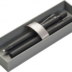 SET STILOU + PIX GRIP 2011 NEGRU FABER-CASTELL