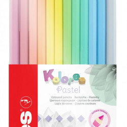 CREIOANE COLORATE 12 CULORI PASTEL KORES