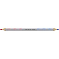 CREION COLORAT BICOLOR ROSU/ALBASTRU FABER-CASTELL