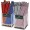 CREION GRAFIT FARA GUMA GRIP 2001 ROSU-ALBASTRU-ROSE 2*72 CUTIE PLASTIC FC