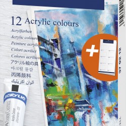 CULORI ACRILICE 12 CULORI 20ML FABER-CASTELL