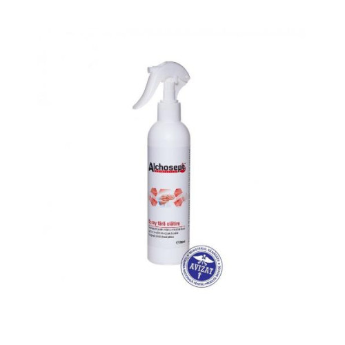 DEZINFECTANT MAINI 250ML CU PULVERIZATOR KLINTENSIV ALCHOSEPT (85% ALCOOL)