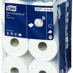 HARTIE IGIENICA SMARTONE MINI JUMBO ALBA 2STR 111.6M 12/SET TORK