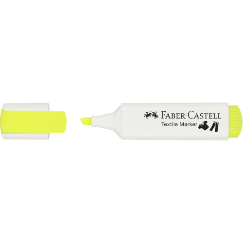 MARKER TEXTIL GALBEN NEON FABER-CASTELL