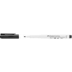 MARKER TEXTIL SLIM VARF ROTUND NEGRU FABER-CASTELL