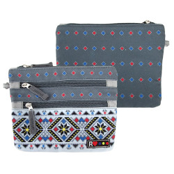 PENAR ETUI DREPTUNGHIULAR 3 FERMOARE ETHNO MODEL 4 PIGNA