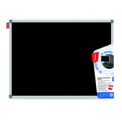 TABLA CRETA NEAGRA MAGNETICA 120*240 CM RAMA ALUMINIU MEMO BE