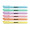 TEXTMARKER SET 6 PASTEL SLIM CUTIE PLASTIC KORES