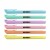TEXTMARKER SET 6 PASTEL SLIM CUTIE PLASTIC KORES