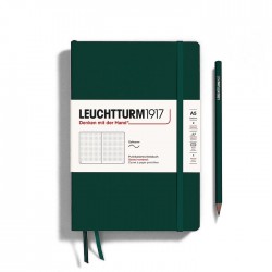 CAIET A5 PUNCTAT COP. FLEXIBILA VERDE PADURE LEUCHTTURM