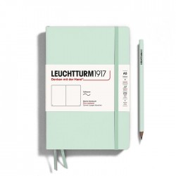 CAIET A5 VELIN COP. FLEXIBILA VERDE MENTA LEUCHTTURM
