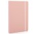CAIET BIROU 210*143MM 96F DR COP IMITATIE PIELE ROZ DELI