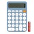 CALCULATOR BIROU 12DIG PLASTIC FASHION EM124 BLEU DELI