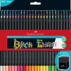 CREIOANE COLORATE 50 CULORI BLACK EDITION FABER-CASTELL