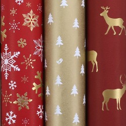 HARTIE AMBALAJ ROLA 70CM X 2M CHARMING WINTER ROTOLUX