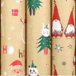 HARTIE AMBALAJ ROLA 70CM X 2M CHRISTMAS FAIRYTALE ROTOLUX