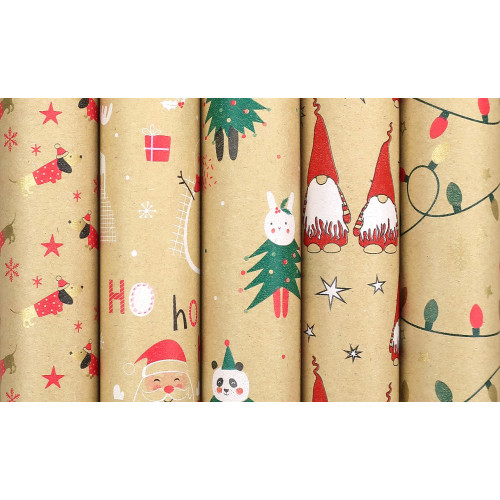 HARTIE AMBALAJ ROLA 70CM X 2M CHRISTMAS FAIRYTALE ROTOLUX