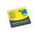 NOTES ADEZIV 75*75MM GALBEN NEON 80 FILE INFO NOTES