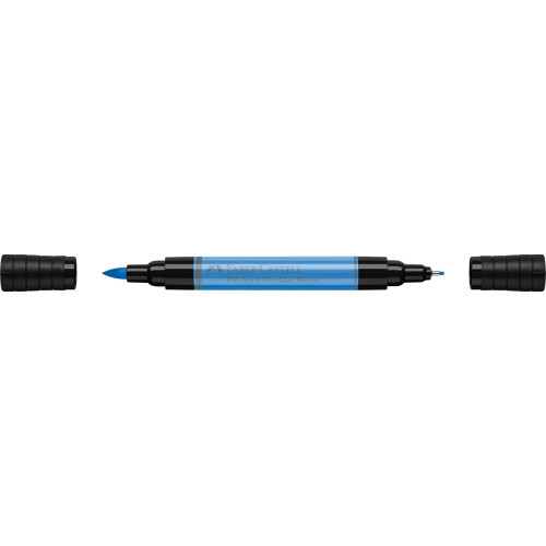 PITT ARTIST PEN DUAL MARKER ALBASTRU ULTRAMARIN 120 FABER-CASTELL