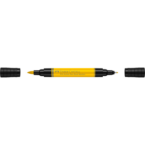 PITT ARTIST PEN DUAL MARKER GABLEN CADMIUM 107 FABER-CASTELL