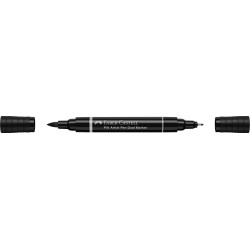 PITT ARTIST PEN DUAL MARKER NEGRU 199 FABER-CASTELL