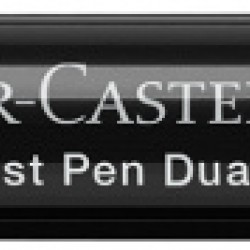 PITT ARTIST PEN DUAL MARKER NEGRU 199 FABER-CASTELL