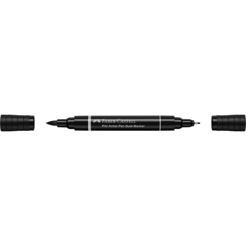 PITT ARTIST PEN DUAL MARKER NEGRU 199 FABER-CASTELL
