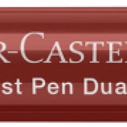 PITT ARTIST PEN DUAL MARKER ROSU INDIAN 192 FABER-CASTELL
