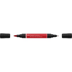 PITT ARTIST PEN DUAL MARKER ROSU INTENS 219 FABER-CASTELL