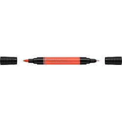 PITT ARTIST PEN DUAL MARKER ROSU SCARLET 118 FABER-CASTELL