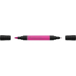 PITT ARTIST PEN DUAL MARKER ROZ PURPURIU MEDIU 125 FABER-CASTELL