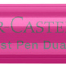 PITT ARTIST PEN DUAL MARKER ROZ PURPURIU MEDIU 125 FABER-CASTELL