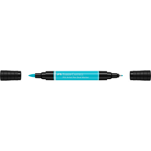 PITT ARTIST PEN DUAL MARKER TURCOAZ COBALT DESCHIS 154 FABER-CASTELL