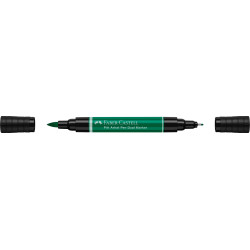 PITT ARTIST PEN DUAL MARKER VERDE PHTALO INCHIS 264 FABER-CASTELL