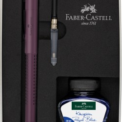 SET CADOU STILOU + CERNEALA + CONVERTOR GRIP 2011 BERRY FABER-CASTELL