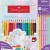 SET PROMO CREIOANE COLORATE 18+6 CULORI GRIP 2001 UNICORNI FABER-CASTELL