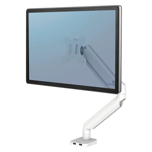 SUPORT MONITOR 1 BRAT ALB PLATINIUM FELLOWES