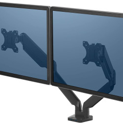 SUPORT MONITOR 2 BRATE NEGRU PLATINIUM FELLOWES
