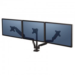 SUPORT MONITOR 3 BRATE NEGRU PLATINIUM FELLOWES