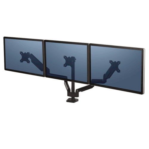 SUPORT MONITOR 3 BRATE NEGRU PLATINIUM FELLOWES