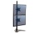 SUPORT MONITOR BAZA FIXA 2 BRATE VERTICAL PROFESSIONAL FELLOWES