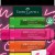 TEXTMARKER SET 4 SUPERFLUORESCENT GEN Z CUTIE CARTON FABER-CASTELL