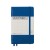 CAIET A6 VELIN COP. RIGIDA ALBASTRU ROYAL LEUCHTTURM