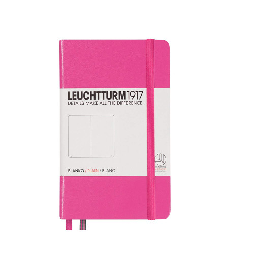 CAIET A6 VELIN COP. RIGIDA ROZ LEUCHTTURM