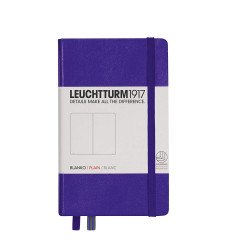 CAIET A6 VELIN COP. RIGIDA VIOLET LEUCHTTURM