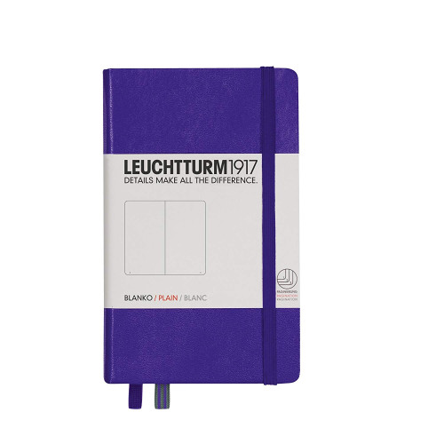 CAIET A6 VELIN COP. RIGIDA VIOLET LEUCHTTURM