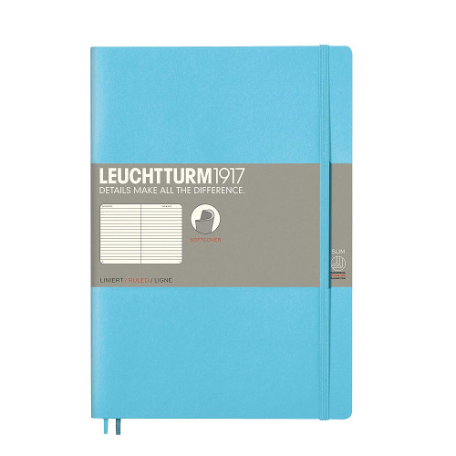 CAIET B5 DR COP. FLEXIBILA BLEU LEUCHTTURM