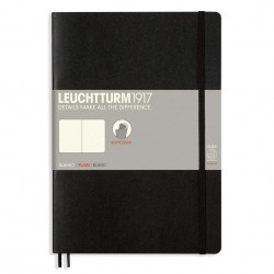 CAIET B5 DR COP. FLEXIBILA NEGRU LEUCHTTURM