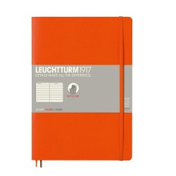 CAIET B5 DR COP. FLEXIBILA PORTOCALIU LEUCHTTURM